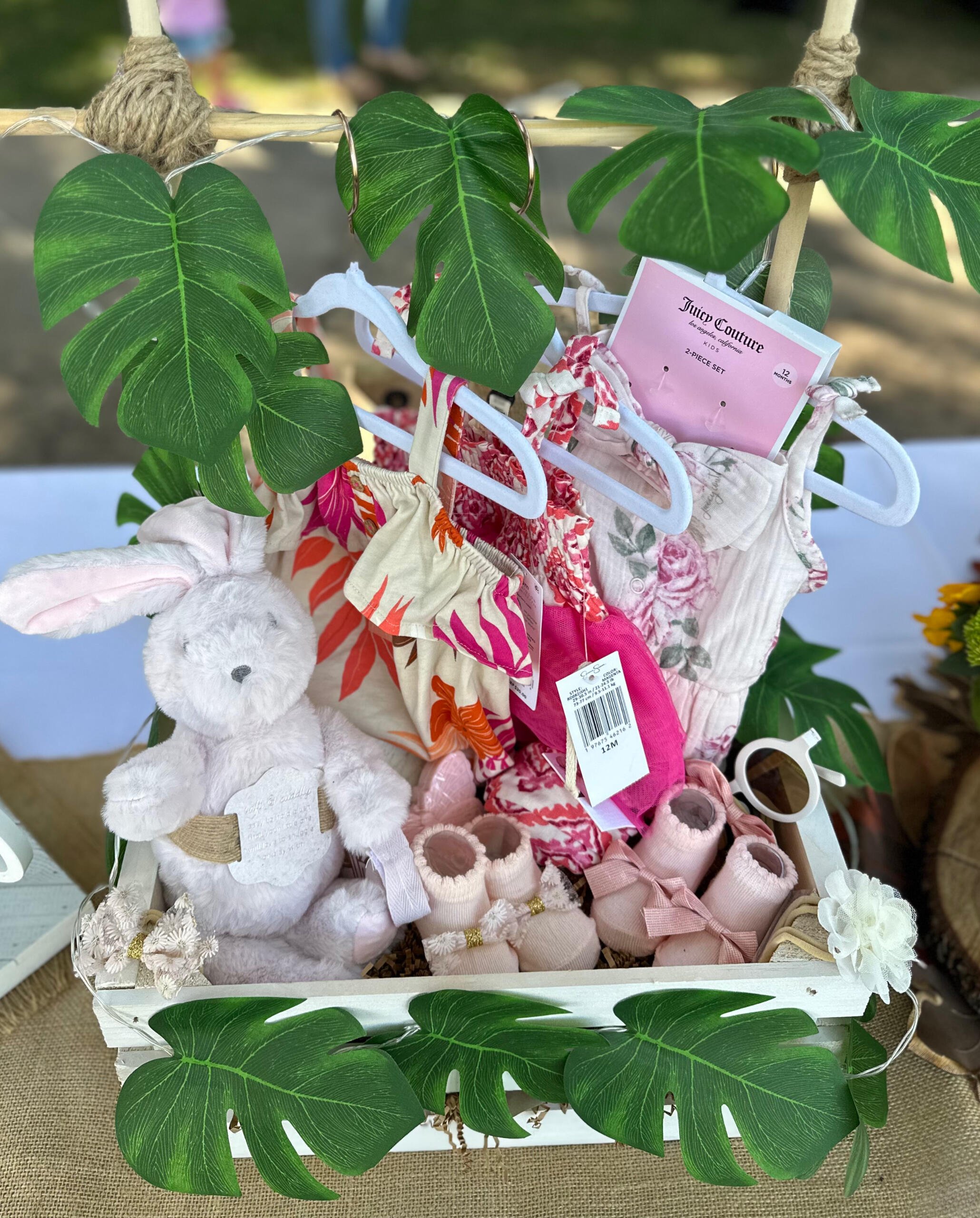 Oh My Baby Gift Basket. Perfect for gifting someone in your company. Custom Gift basket by KTBaskets